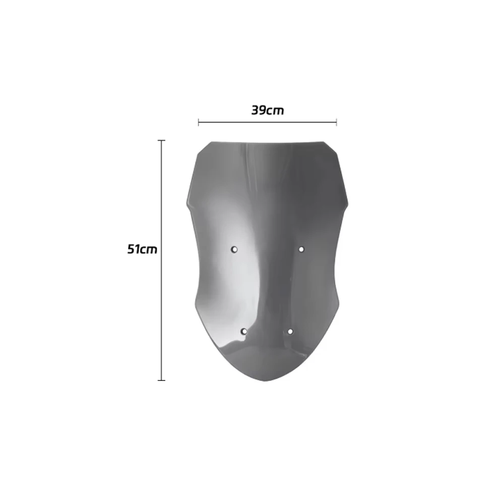 For Yamaha TRACER 7/7GT 2020+ Motorcycle Windshield Reduce Helmet Wind Buffeting Wind Noise During Highway Iong-Distance Riding