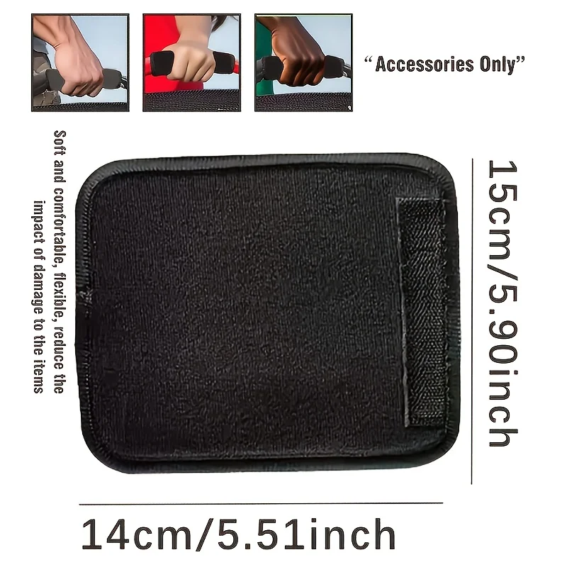JBi Subwoofer Handheld-Armband Schwarzer Stoff Langlebig Komfortabel Geeignet für Auto-Audio Oster-Weihnachtsgeschenk – Detail 6