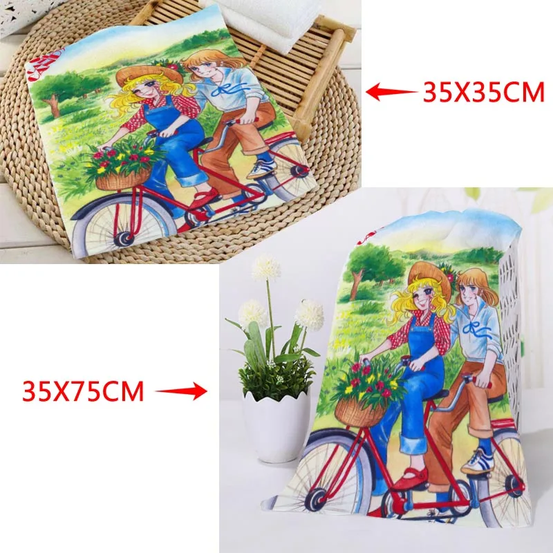 Candy Candy Towel Microfiber Bath Towel Baech Towels Sport Drying Travel Towels 35X35cm35x75cm