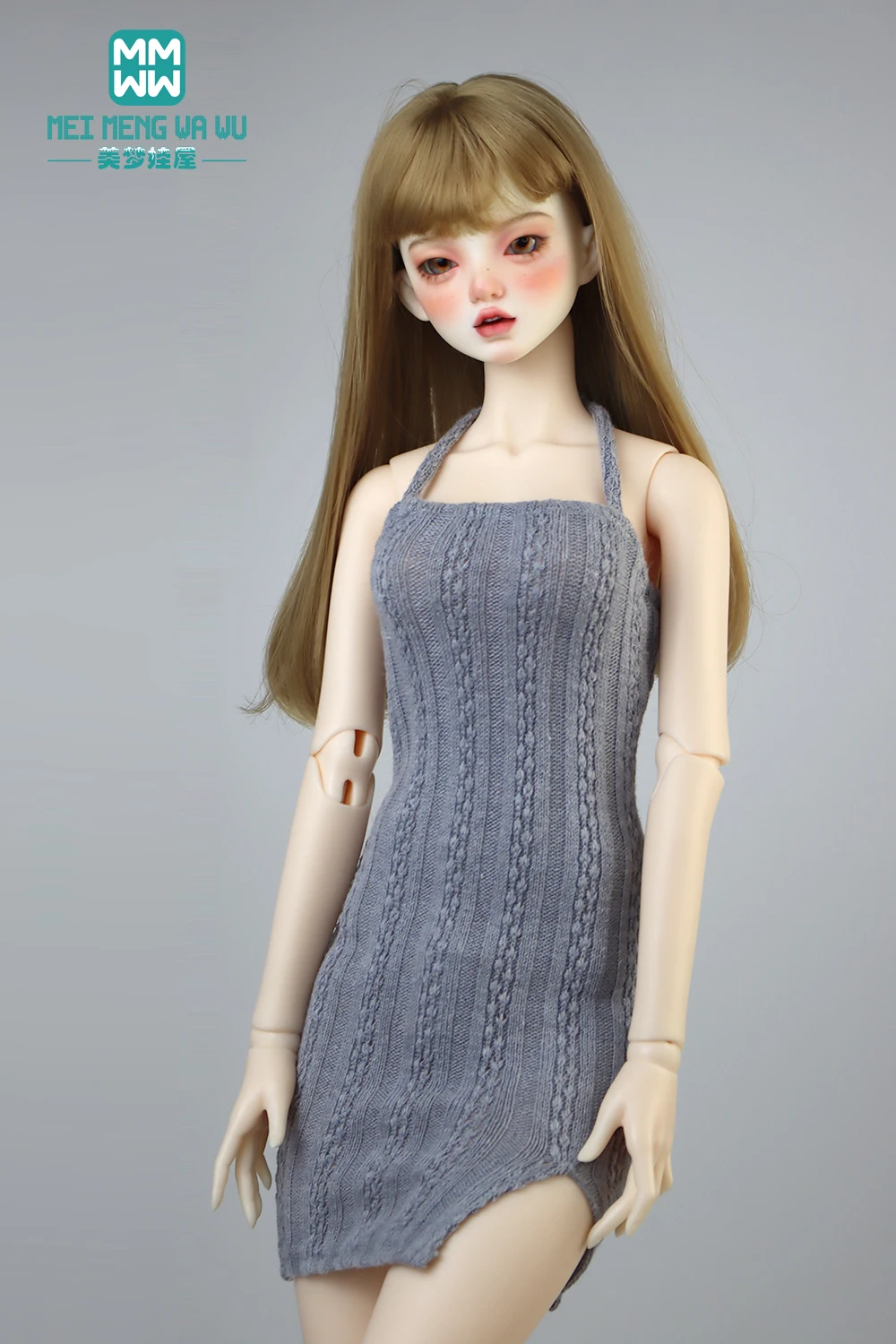 Clothes for doll Fashion Knitted Slit Skirt fits 58-60cm 1/3 BJD doll clothes DD SD13 Doll Accessories