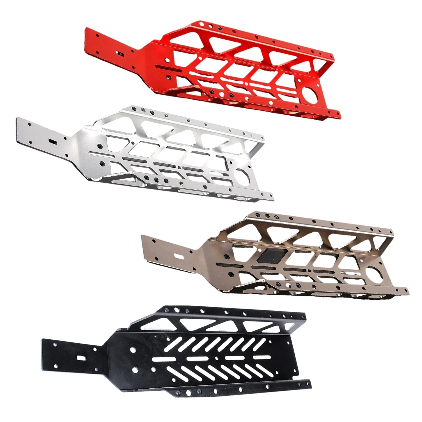 1PC Main Frame Chassis 65001 For 1/5 HPI BAJA ROVAN KM 5B 5T 5SC CNC Metal RC truck Upgrade parts DIY model cars accessories