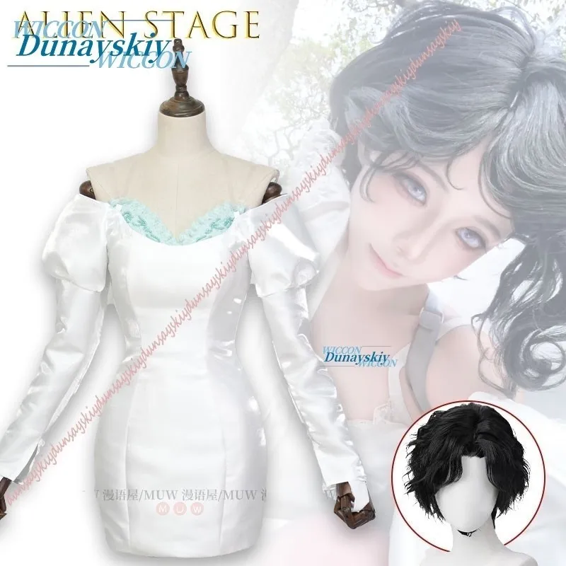 Alien Stage Sua Mizi Sexy Pleated Prom Gown customize Cosplay Costumes Anime Cosplay Outfits Themed  Short Wedding Party Dresses view 4