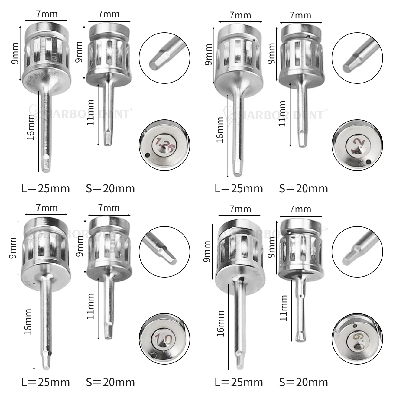 1Pc Dental Universal Implant Torque Screwdrivers Long & Short Repair Drivers Dentistry Implant Restoration Tool