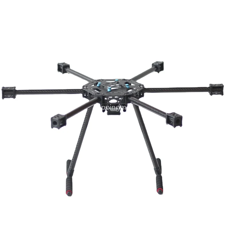 

Hex6 X6-600 60mm Hexacopter Aircraft Frame Multicopter Glass Fiber Carbon with Landing Skid for FPV