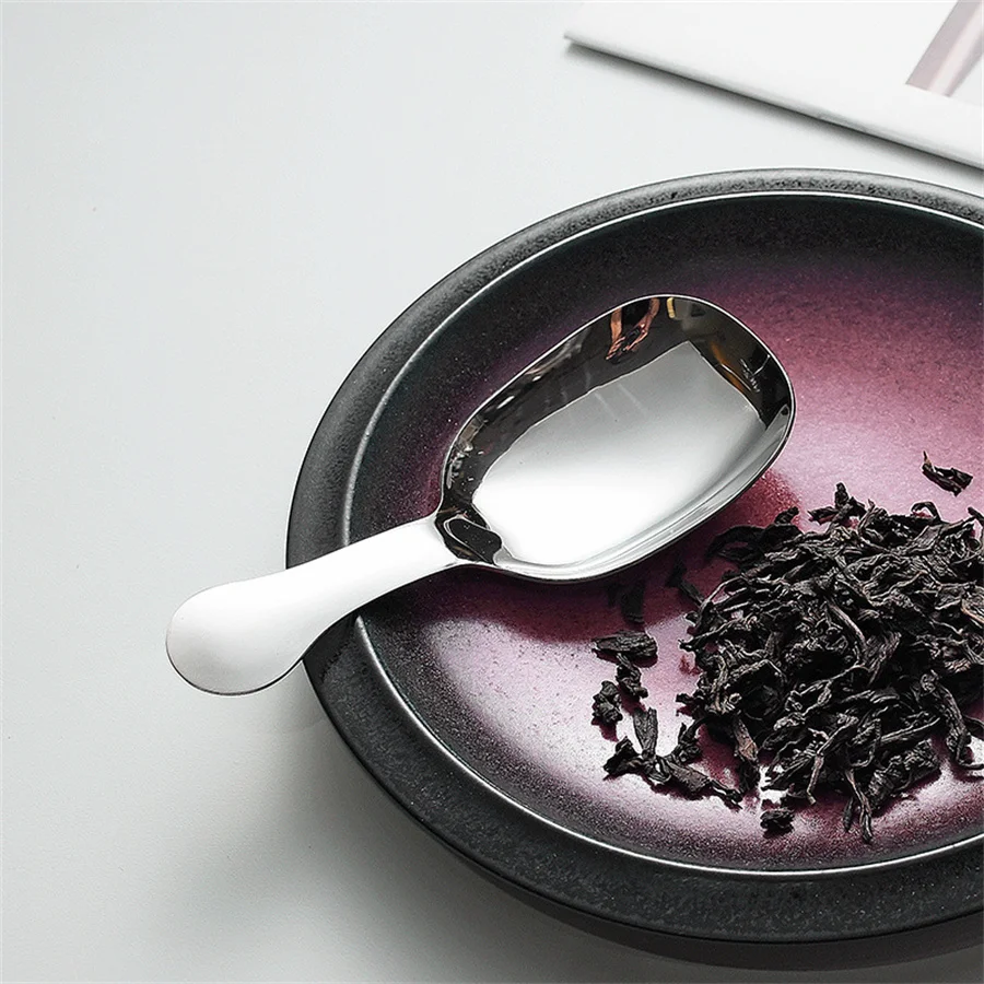 304 Stainless Steel Spoon, Coffee Powder Measuring Spoon, Tea Spoon, Tea Shovel Spoon, Spoon, Short Handled Ice Cream Spoon