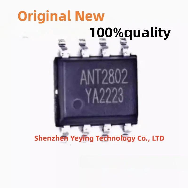 1Pieces Ant2813 Ant2802 Sop8 7.4V High-Efficiency Charging Management Chip for Two Lithium Batteries