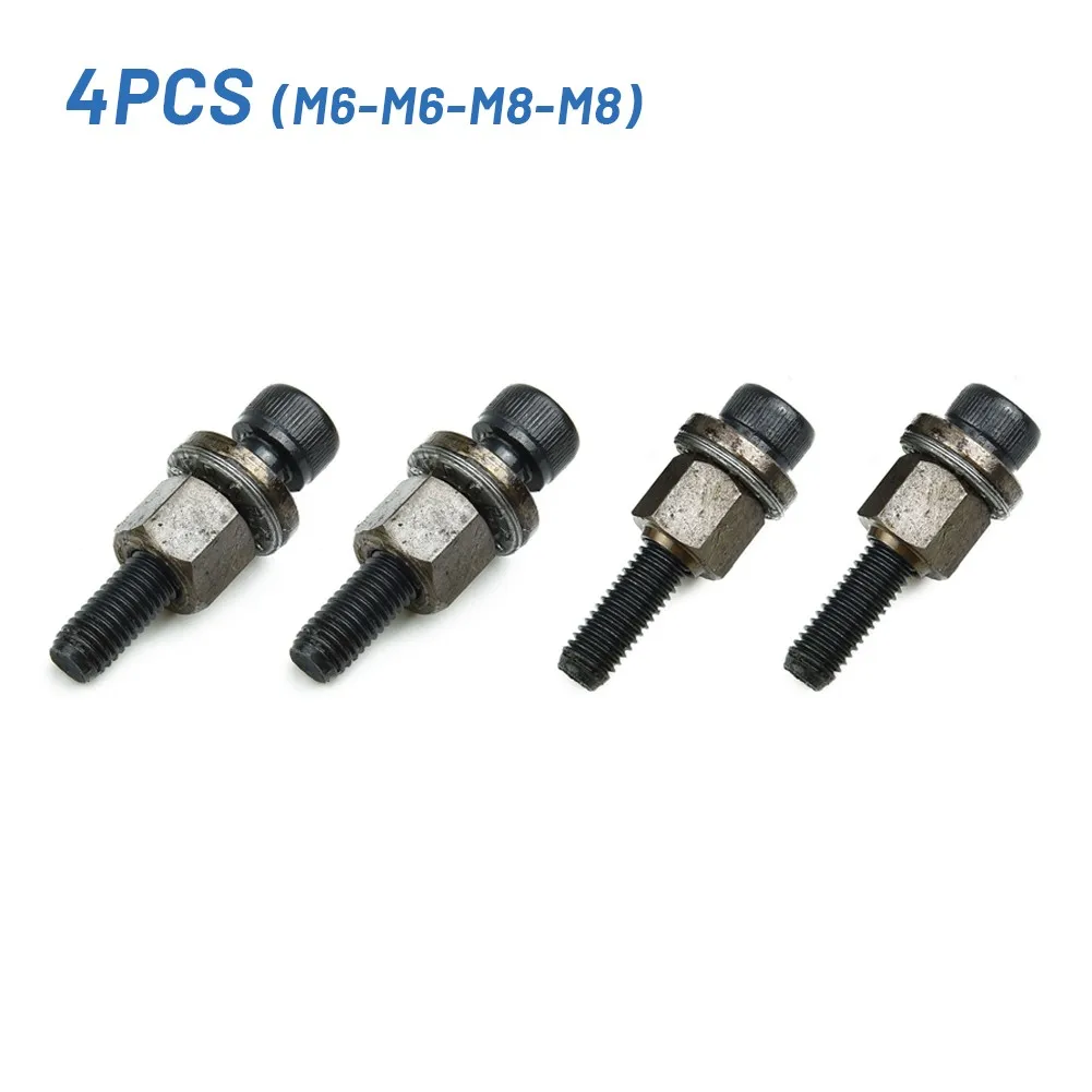 Hand Rivet Nut Tool Replacement Mandrel Head Set for M3 M5 M6 M8 M10 Steel Riveting Nut Poles for Manual Riveter Applications