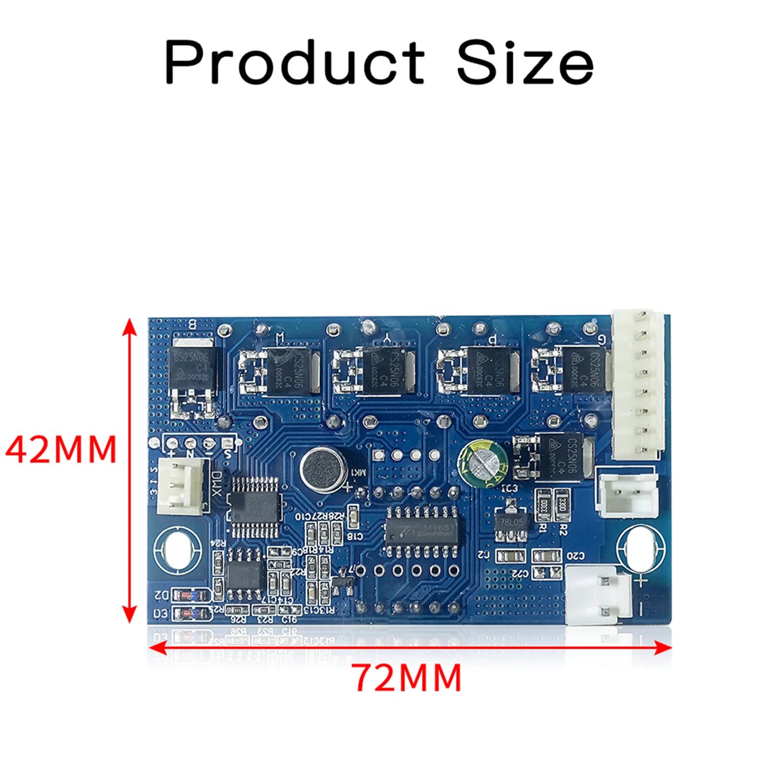 Profissional Luz de palco Acessório, Motherboard Pressão Constante, LED PAR Motherboard, RGBW, DC 12-36V, 54x3W, 48CH