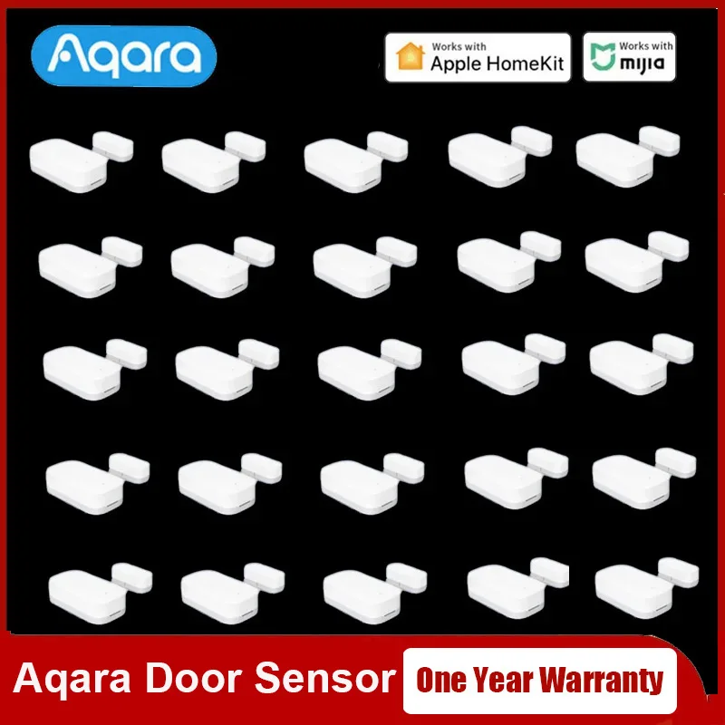 Оригинальный датчик двери и окна Aqara ZigBee, беспроводное соединение, умный датчик двери MCCGQ11LM, умный дом, работа с приложением MiHome HomeKit
