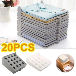 Shirt Storage Board Stackable T-shirt Organizer Folding Clothes Board Multifunctional Portable Clothes Storage with Handle
