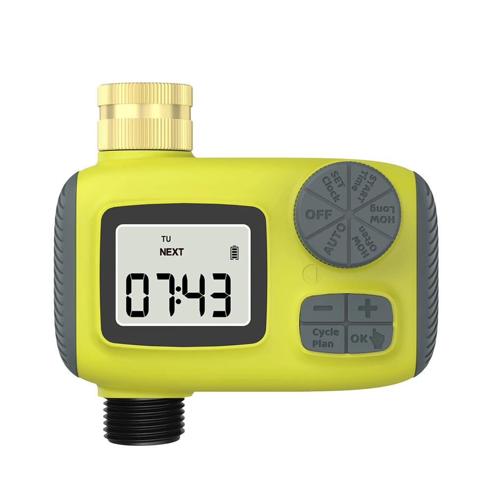 Wholesale New Design Digital Water Timer Garden Timing Irrigation Automatic Waterproof Watering Device Watering Controller
