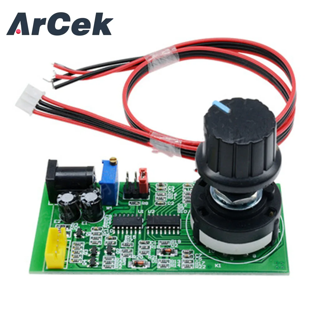 MC-11 1Hz-100KHz Pulse Signal Generator PWM Square Wave Generator Module Adjustable Rotate Button DC 5-12V