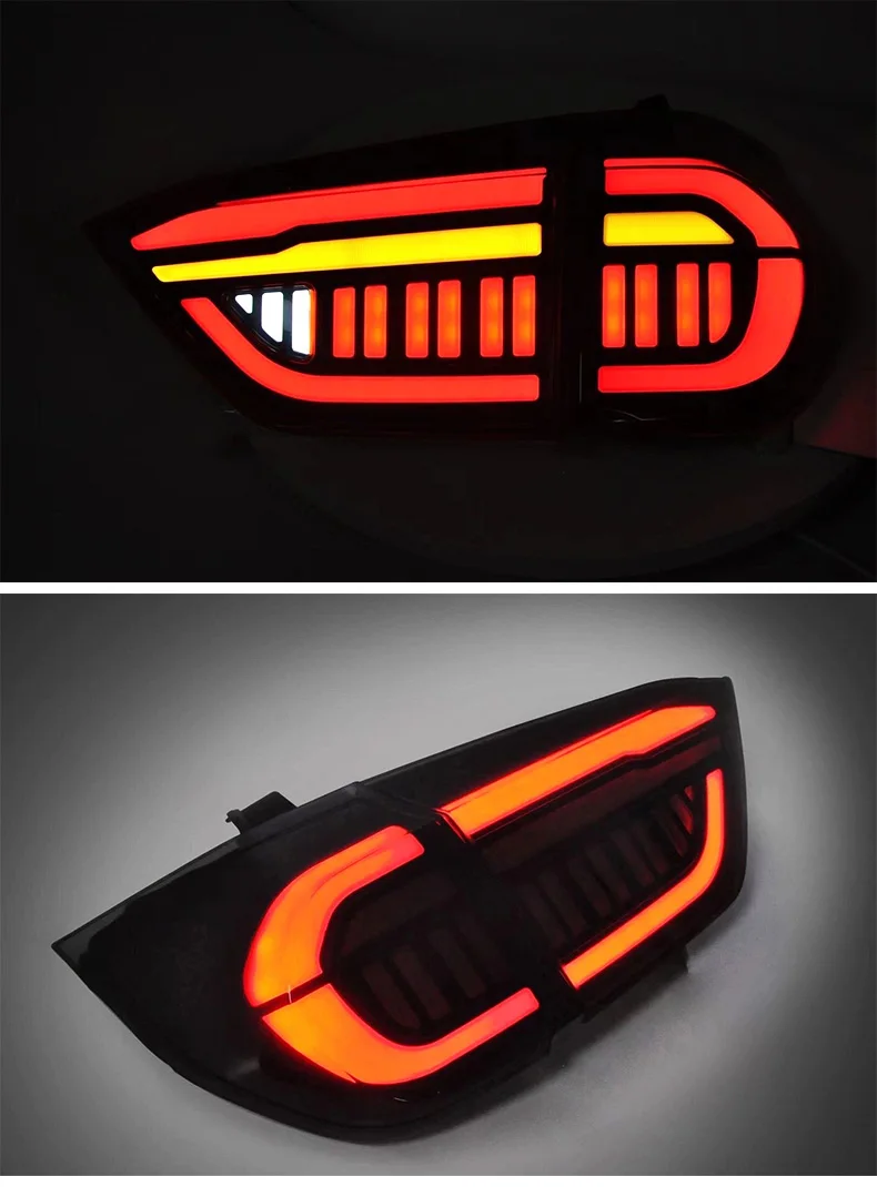 12V Running LED Rear Back Light LED Rear Bumper Reflector Tail light Rear Taillamp For Honda Fit Jazz  LIFE 2020 - 2021