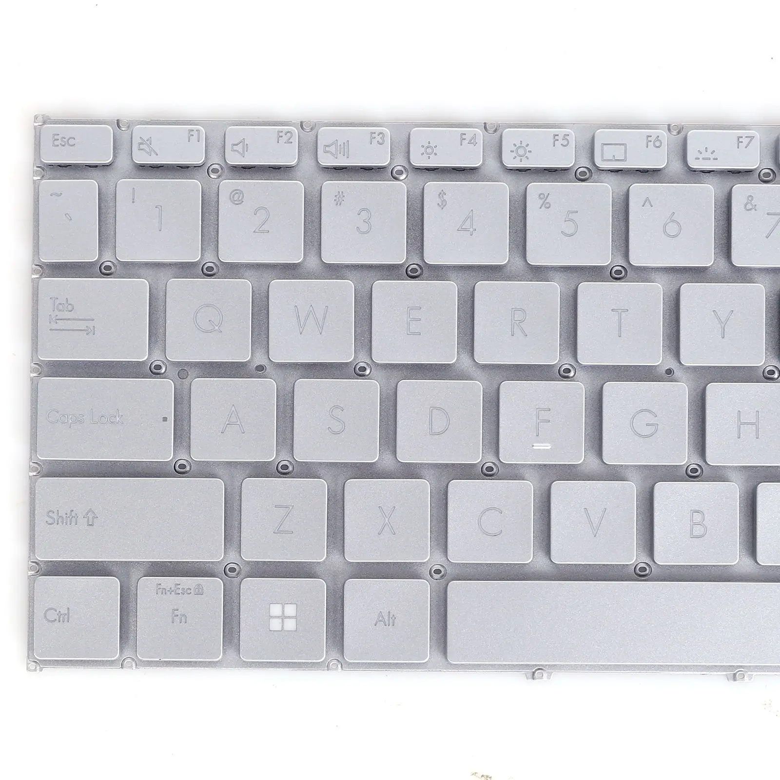 Teclado de laptop americano para ASUS X1502 prata
