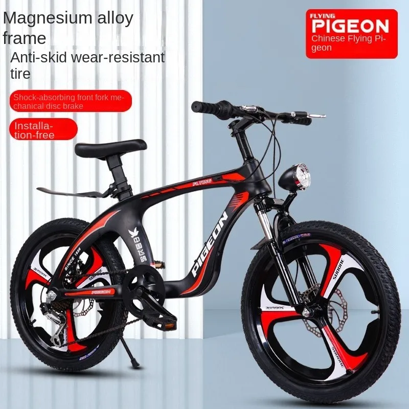 

SkIG Magnesium Alloy Bike for Children, Camping Bicycle, 18 Inch Student Bike, 20 Inch, 22 Inch, Twitter, New