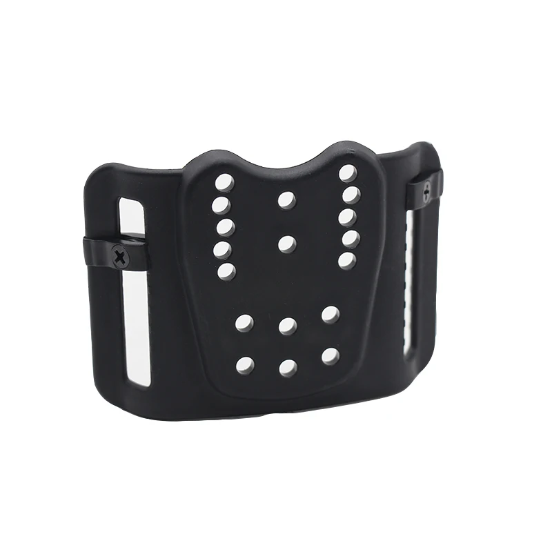 DulKydex-Holster à boucle de ceinture, pagaie multi-trous, adaptateur de nervure rapide pour étui à odor, poudres de spe, accessoires