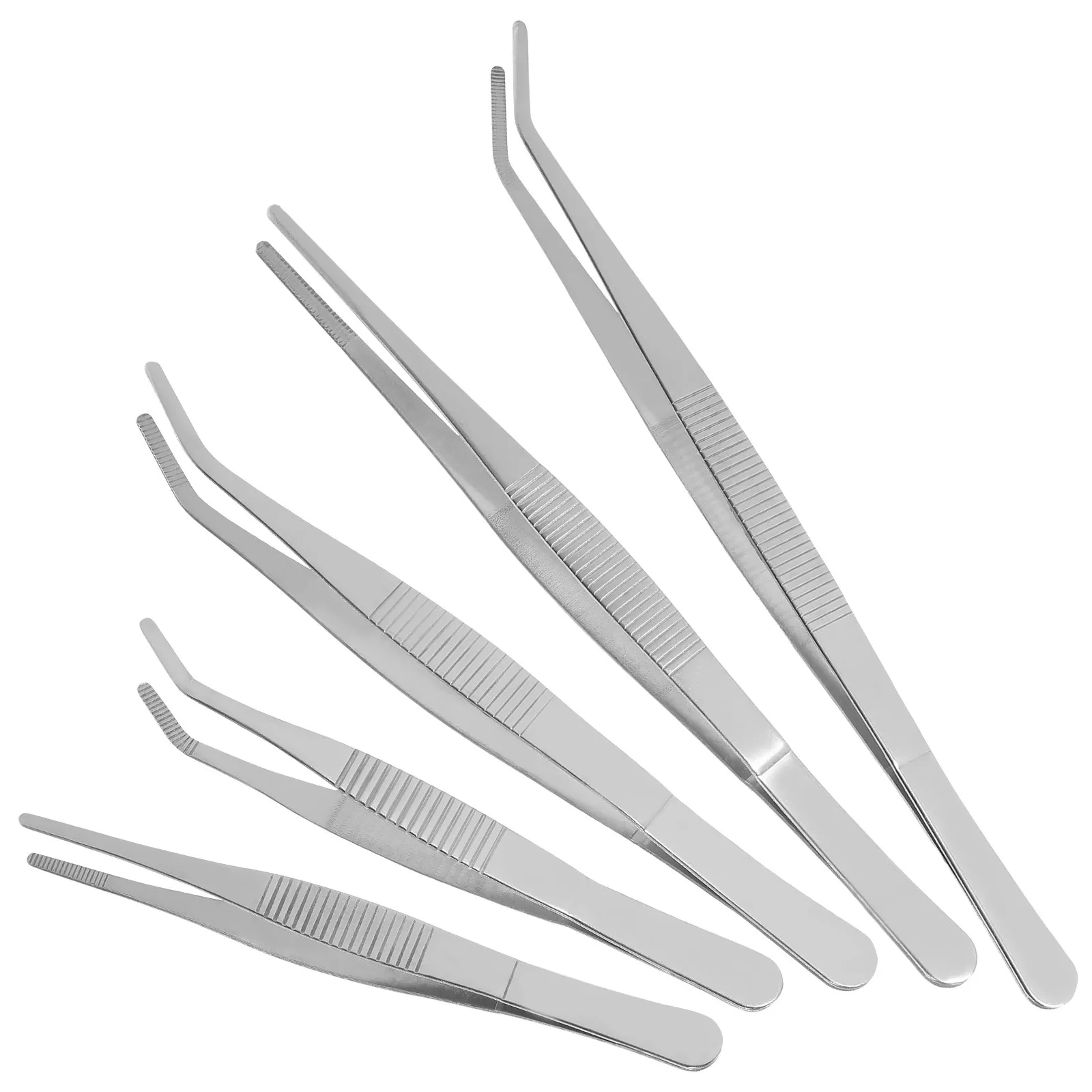 

Набор из 5 садовых пинцетов из нержавеющей стали для посадки суккулентов, компактные ручные инструменты для садоводства, аксессуары для выращивания суккулентов