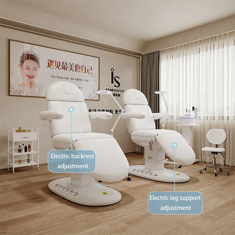 Modern Salon Eyelash Facial Massage Tattoo 3 Motor Electric Beauty Lash Bed