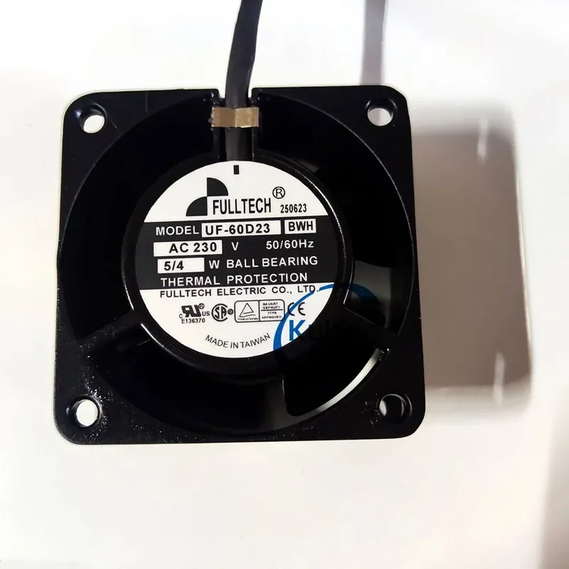 for FULLTECH Fuyou 6030 6CM UF-60D23 BWH AC230V 5 4W AC Fan