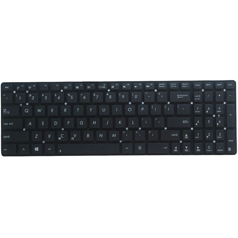 US Keyboard FOR ASUS K55 K55A K55V K55VJ K55VM K55VD K55VJ K55VS K55XI K55DE K55DR 0KNB0-6121RU00 English Laptop Black