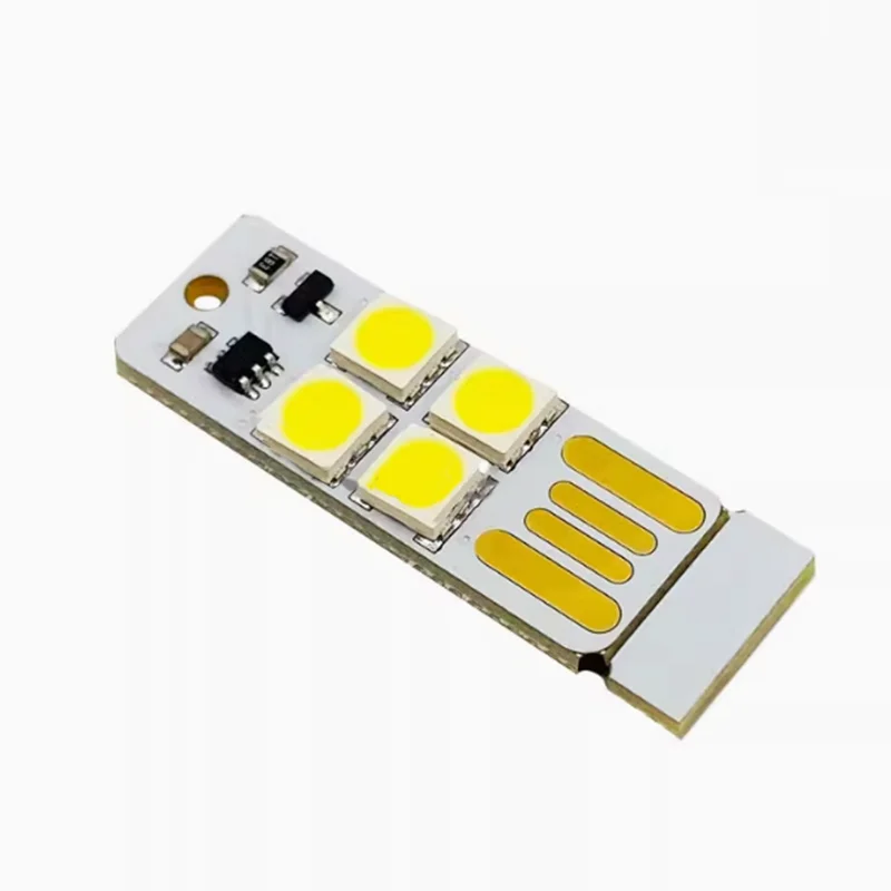 1pcs Touch switch USB light LG light source computer keyboard light ultra small ultra-thin mini USB light
