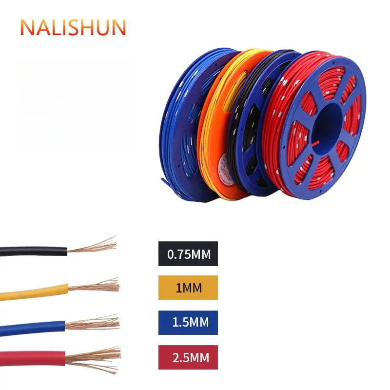 

Автомобильный кабель 1,5 мм/2,5 мм, провод низкого напряжения, электрический кабель, автомобильный провод, безопасный изолированный электрический провод для электрических цепей