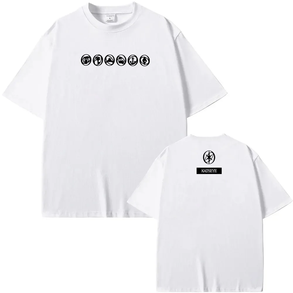 Korean girl group KATSEYE T-Shirt Ropa Mujer Fashion Tshirt O-neck High Quality ropa mujer Tees Singer's same style Retro Tops