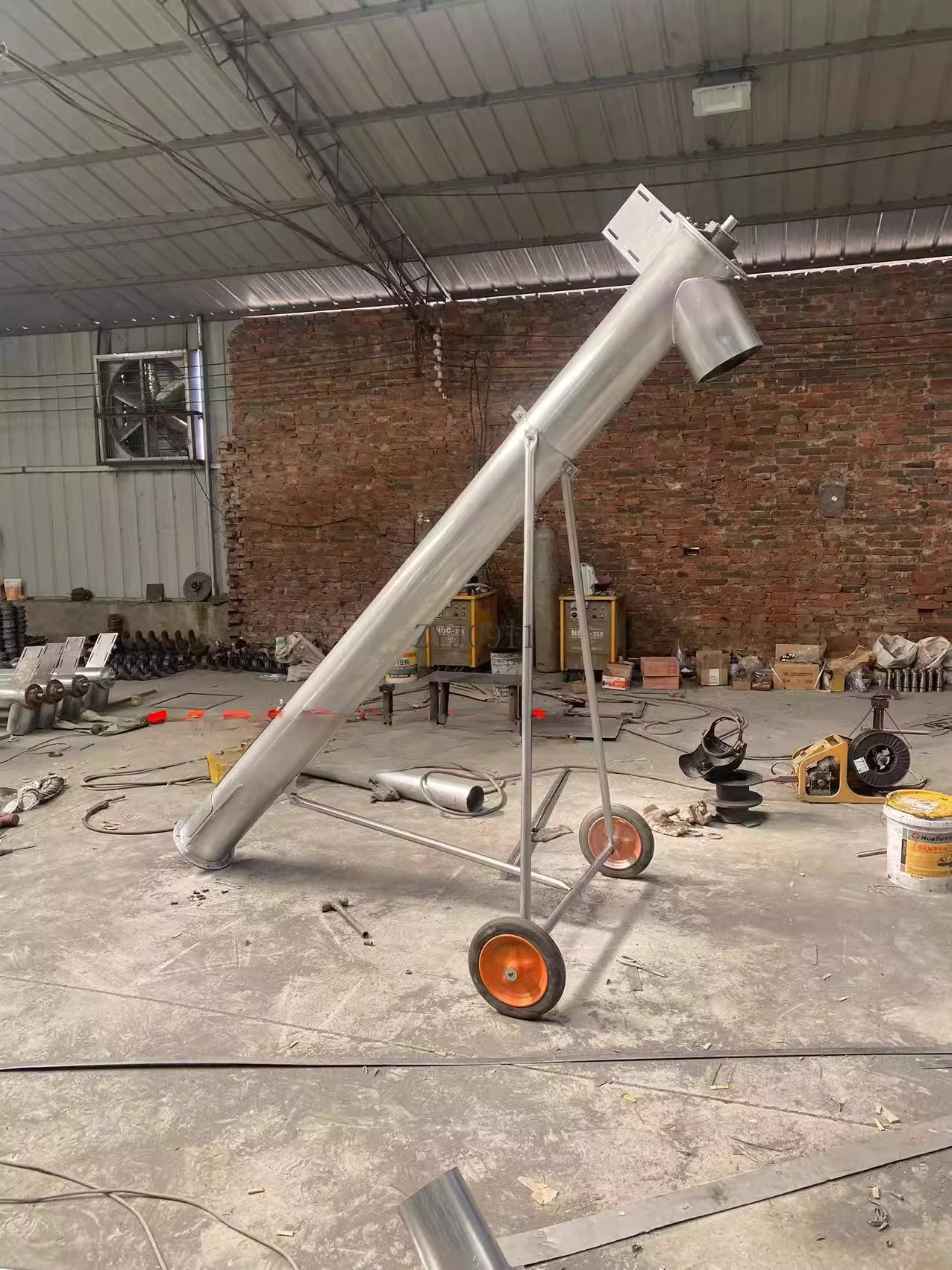 Dragon pellet conveyor Screw elevator Feed feeding and grain suction machine