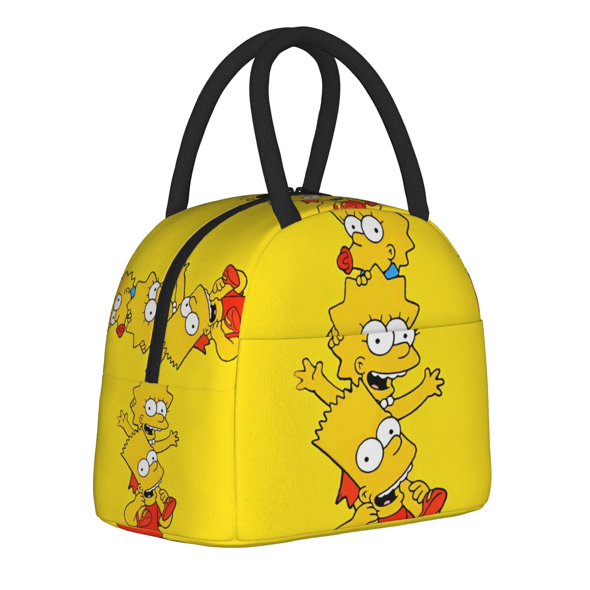 

The Simper-sons Insulated Lunch Bags Leakproof Lunch Container Cooler Bag Lunch Box Tote School Picnic Men Women
