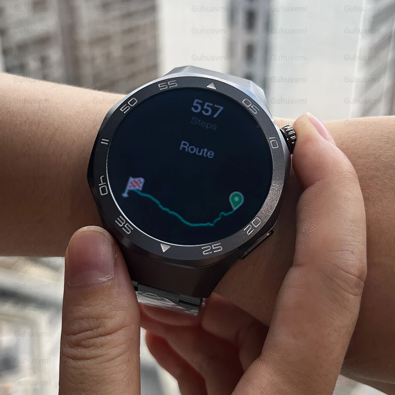 GT5 PRO Смарт-часы Мужские часы 5 Pro AMOLED Экран BT Вызов GPS Траектория Пульсометр Компас 3 АТМ Водонепроницаемые SmartWatch 2025 Новый