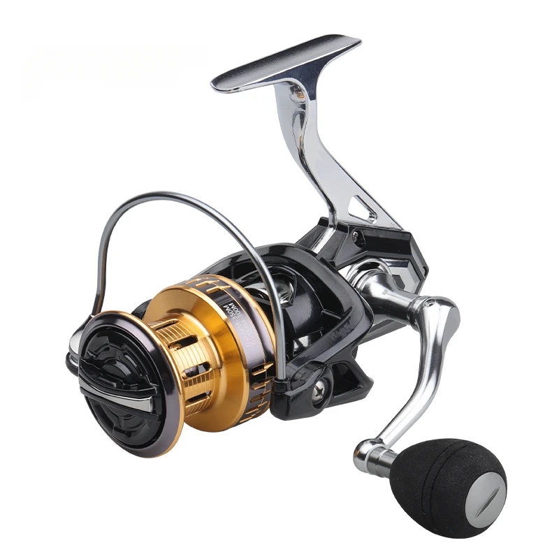 HISTAR Anti Saltwater FB 2500 To 12000 Size Long Casting 5.1:1 10kg To 15kg Drag Power Metal Spool Spinning Fishing Reel