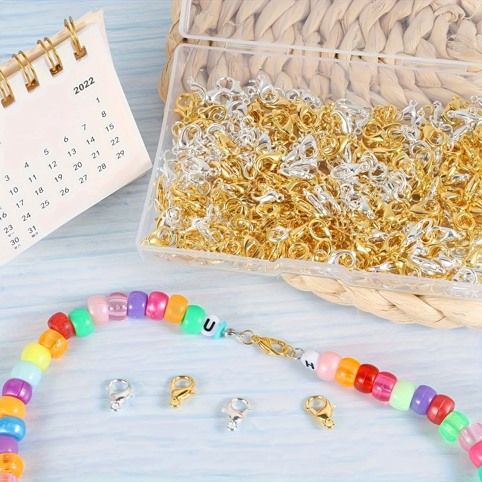 360pcs Best-selling Jewelry Making Additions Set Suitable Key Ring Pendant Beading Jewelry Supplies Chain Ornaments Pendants - view 2