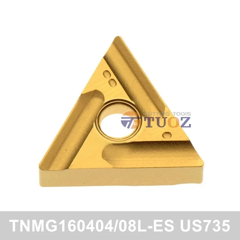 

100% Original TNMG160404L-ES TNMG160408L-ES US735 External Turning Tools Carbide Insert 160404 160408 CNC Lathe Cutter Tool TNMG