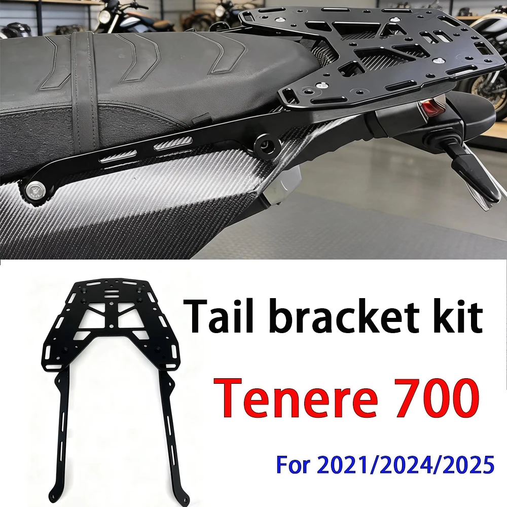 Tenere 700 For Yamaha Tenere 700 Motorcycle Rear Tail Bracket BracketTail Luggage Bracket TenereT700 2021-2025 AccessoriesKit