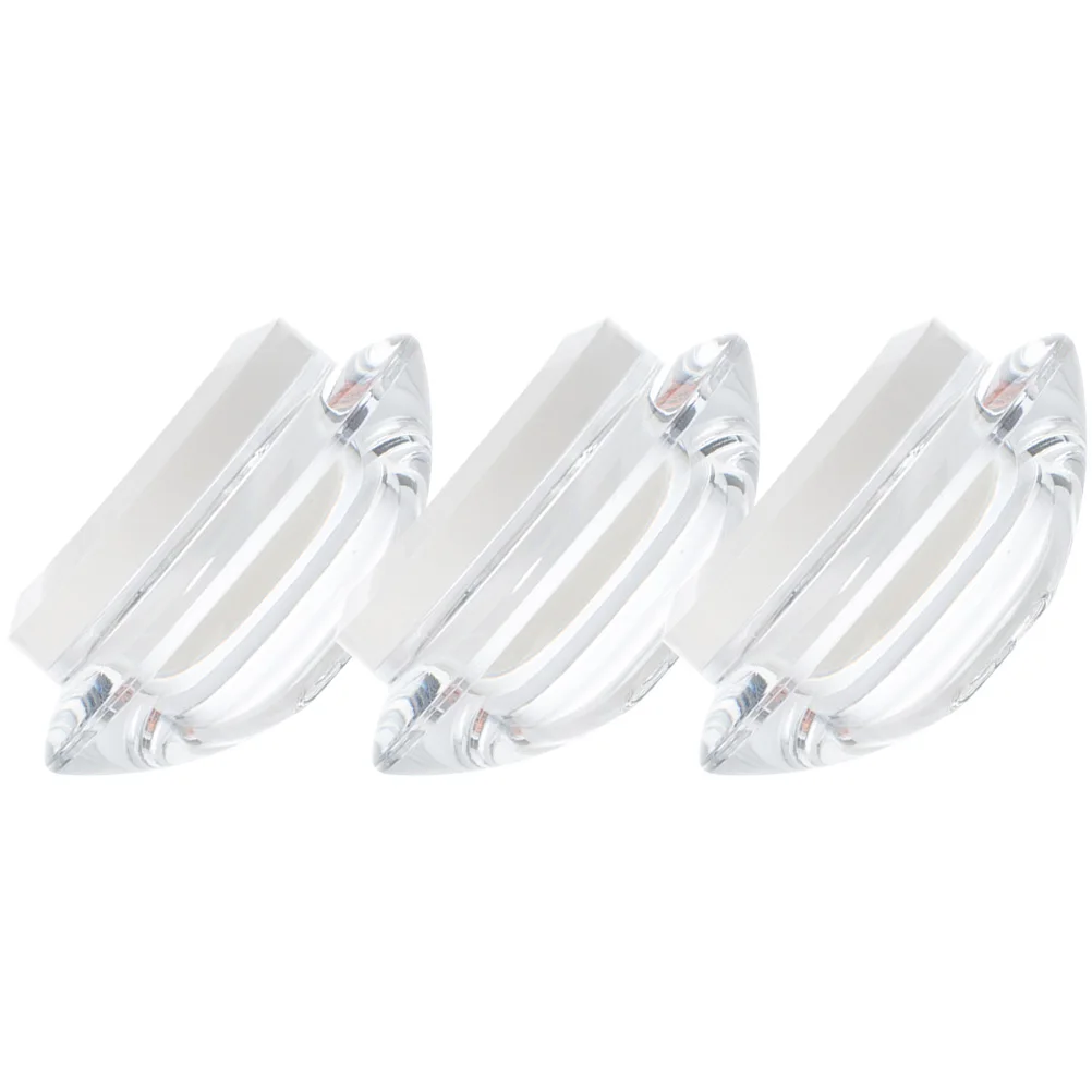 

3pcs Refillable Face Cream Containers Clear Portable Jars 3G Leakproof Lids Sun Protection Travel Storage Sub Jar For