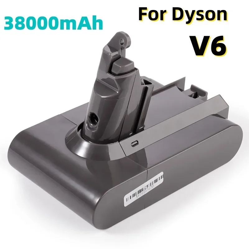 2022new38000mAh 21.6V Li-Ion Vervangende Batterij Voor Dyson V6 DC58 DC59 DC61 DC62 SV09 SV07 SV06 SV04SV03 Stofzuiger Batterij