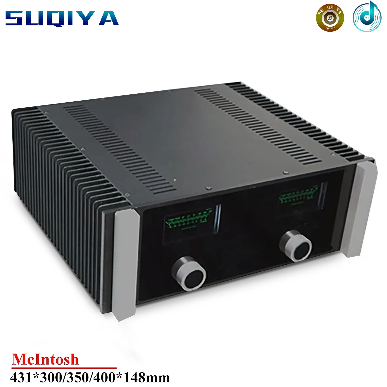 

430*148* 300/350/400mm McIntosh Power Amplifier Enclosure Case Class A Amplifier Chassis Diy Audio Amp Accessories