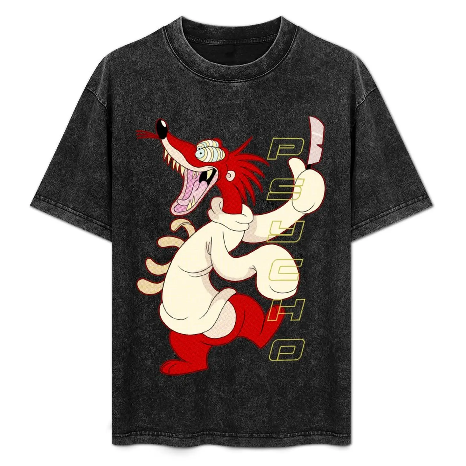 

Psycho the Weasel T-Shirt Durable Work Wear T-Shirt