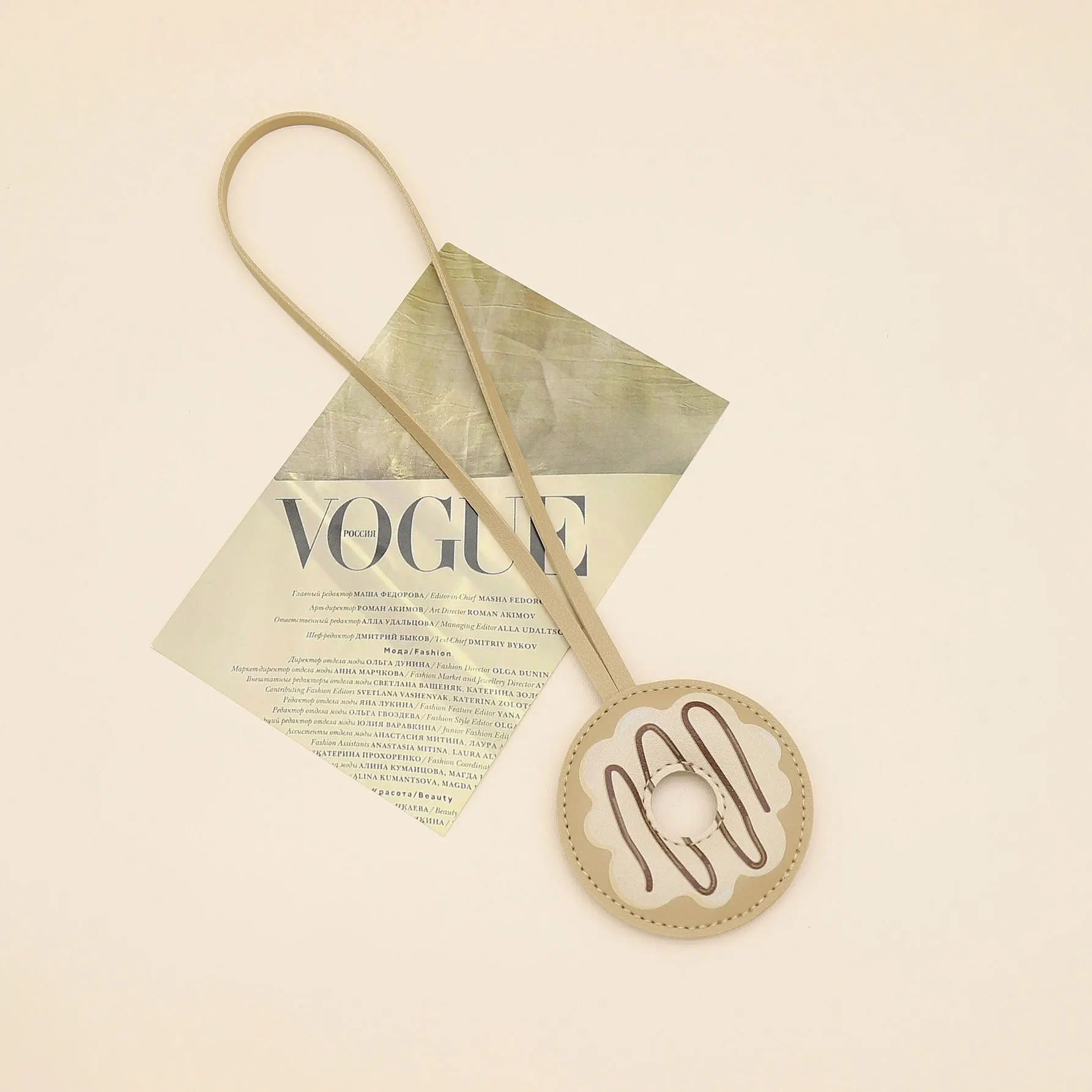 إكسسوارات الحقائب النسائية الكرتون دونات الحلو لطيف Kawaii حقيبة جلدية المعلقات عالية الجودة متعددة الوظائف سلاسل المفاتيح للسيدات #5