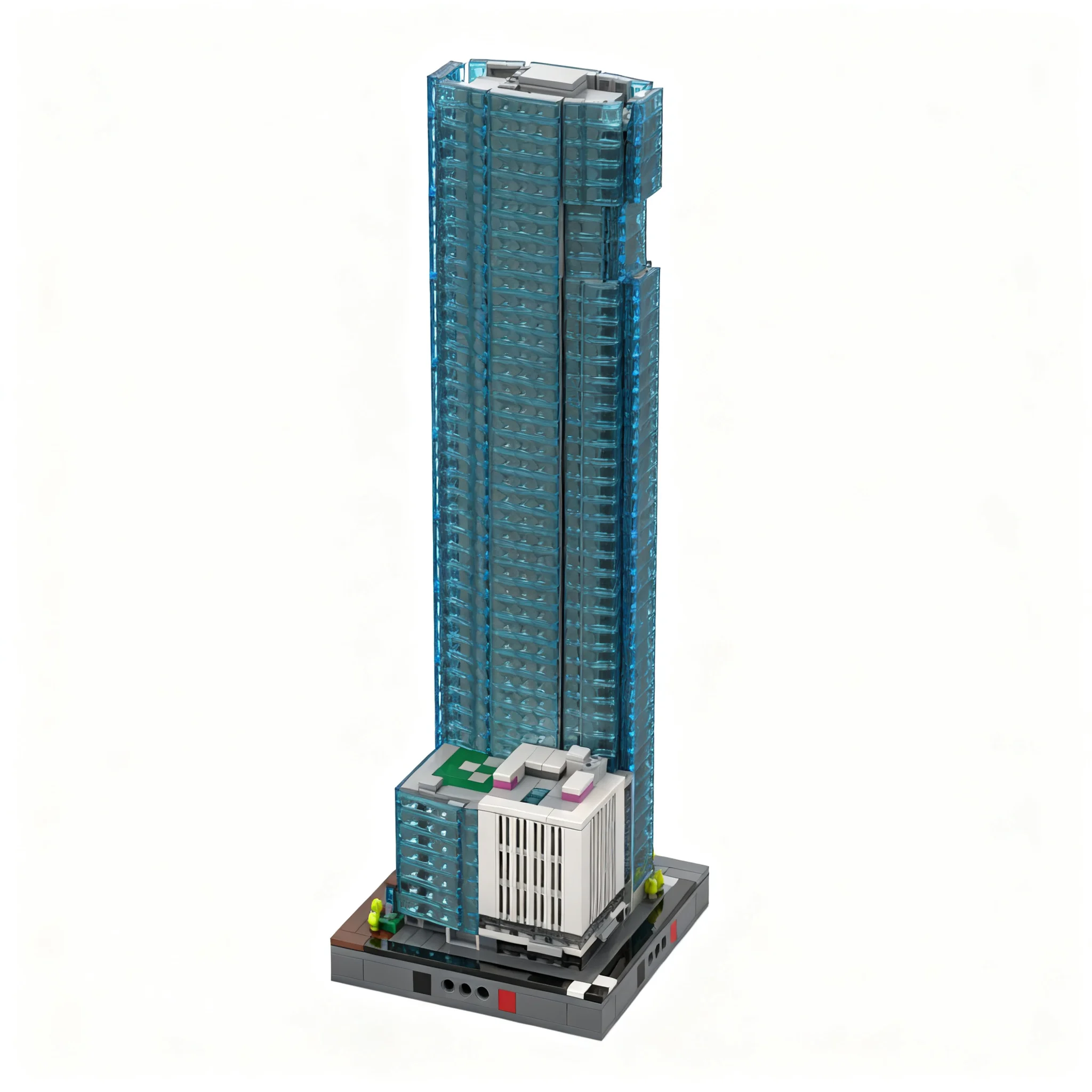 1428pcs MOC 811 Main Model Building Blocks Architecture Toys Christmas Gift Assemble Collection Creative 3D Education Display