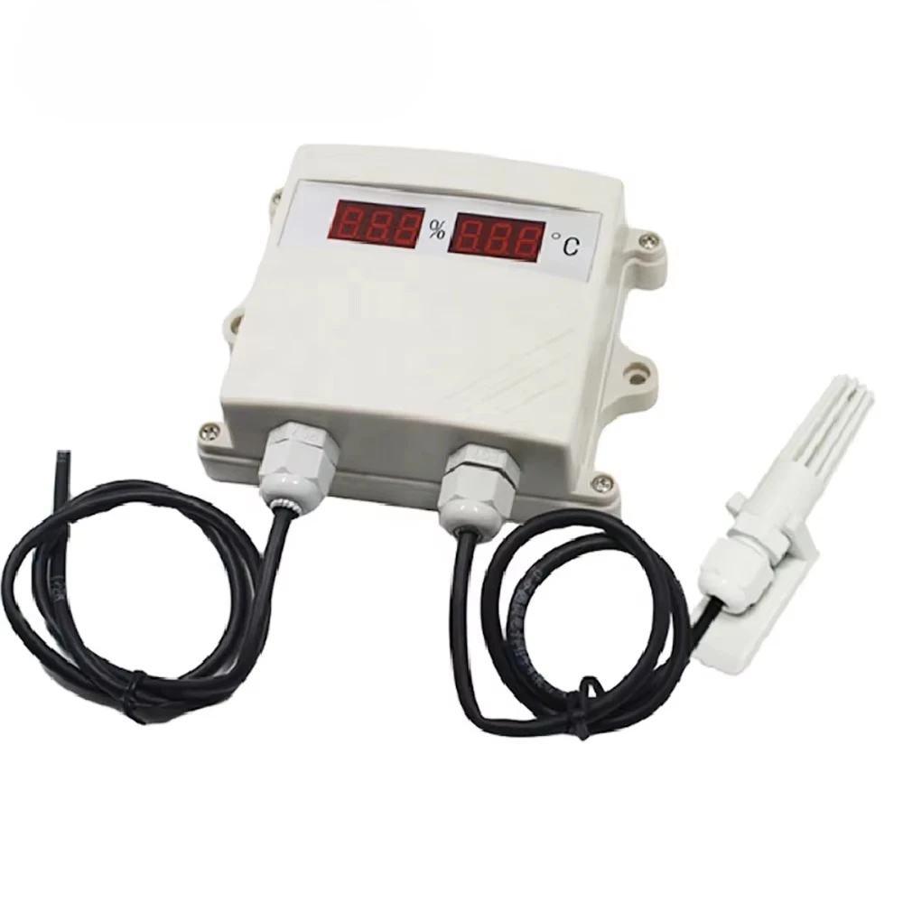 High Quality RS485 Display Output Cheap Temperature Resistive Humidity Sensor