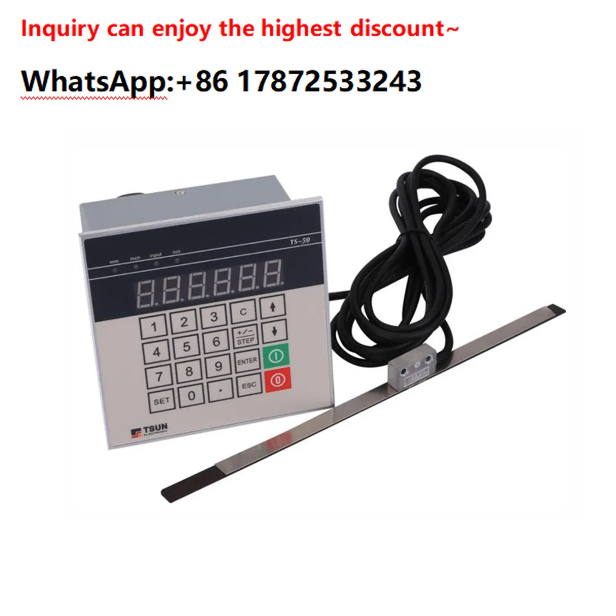 TS-50 Quasi Absolute Magnetic Grid Controller, 6-digit Multi segment Compensation Measurement Display Instrument