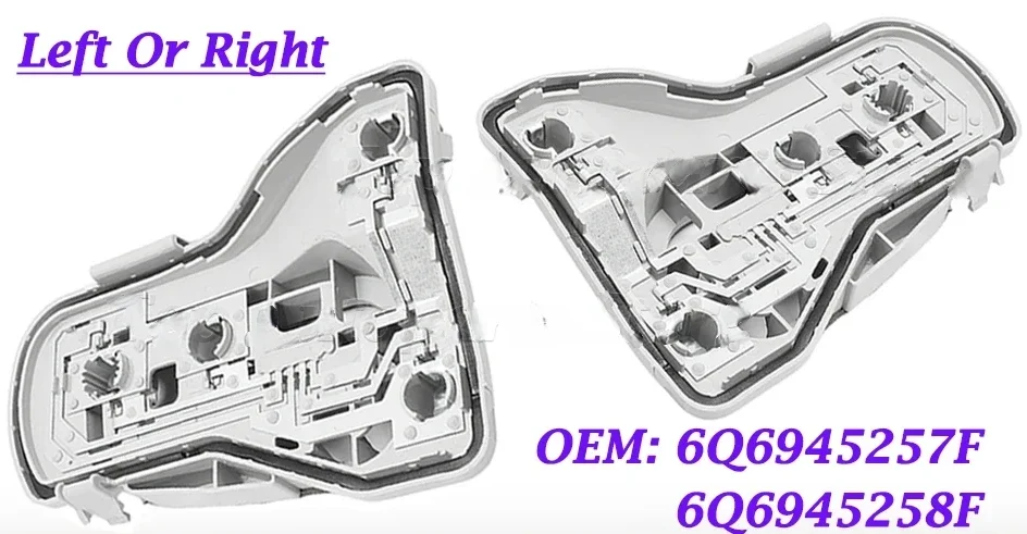 6Q6945257F 6Q6945258F Rear Left/Right Side Tail Light Carrier Bulb Holder FOR Volkswagen POLO 9N N/S 2005-2010 LHD