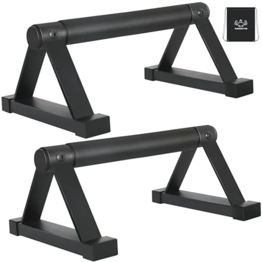 

Деревянные параллельные брусья для отжиманий, противоскользящие брусья для стойки на руках, для калистеники, фитнеса и тренировок на полу, из массива дерева с прочной металлической основой.