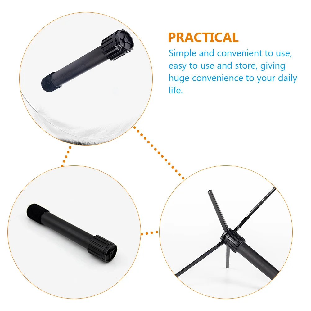 

Bracket Flute Stand Plastic Music Stands Detachable Portable Musical Instrument