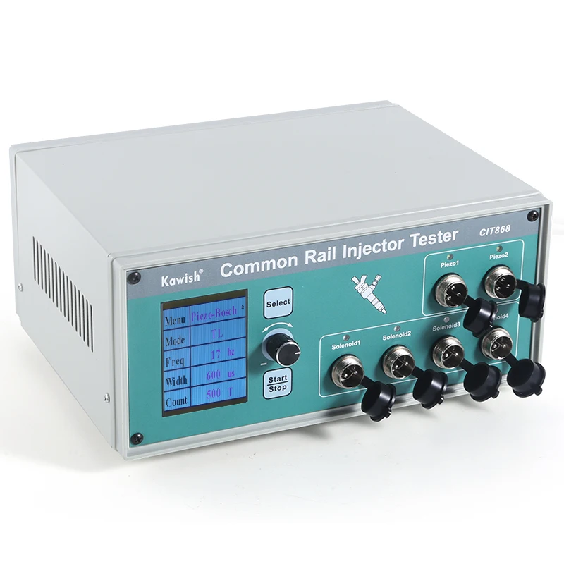 Upgrade CIT800 CIT868 4 Channels Diesel Common Rail Injector Tester 2PCS Piezo Injector Tester Injector Driver Injector Clean