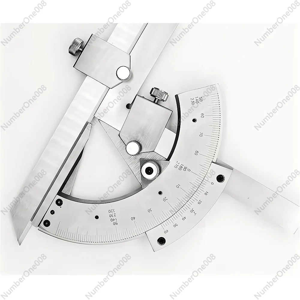 High steel regardless of poor trimmer protractor universal angle ruler 0-320 ° angle ruler protractor