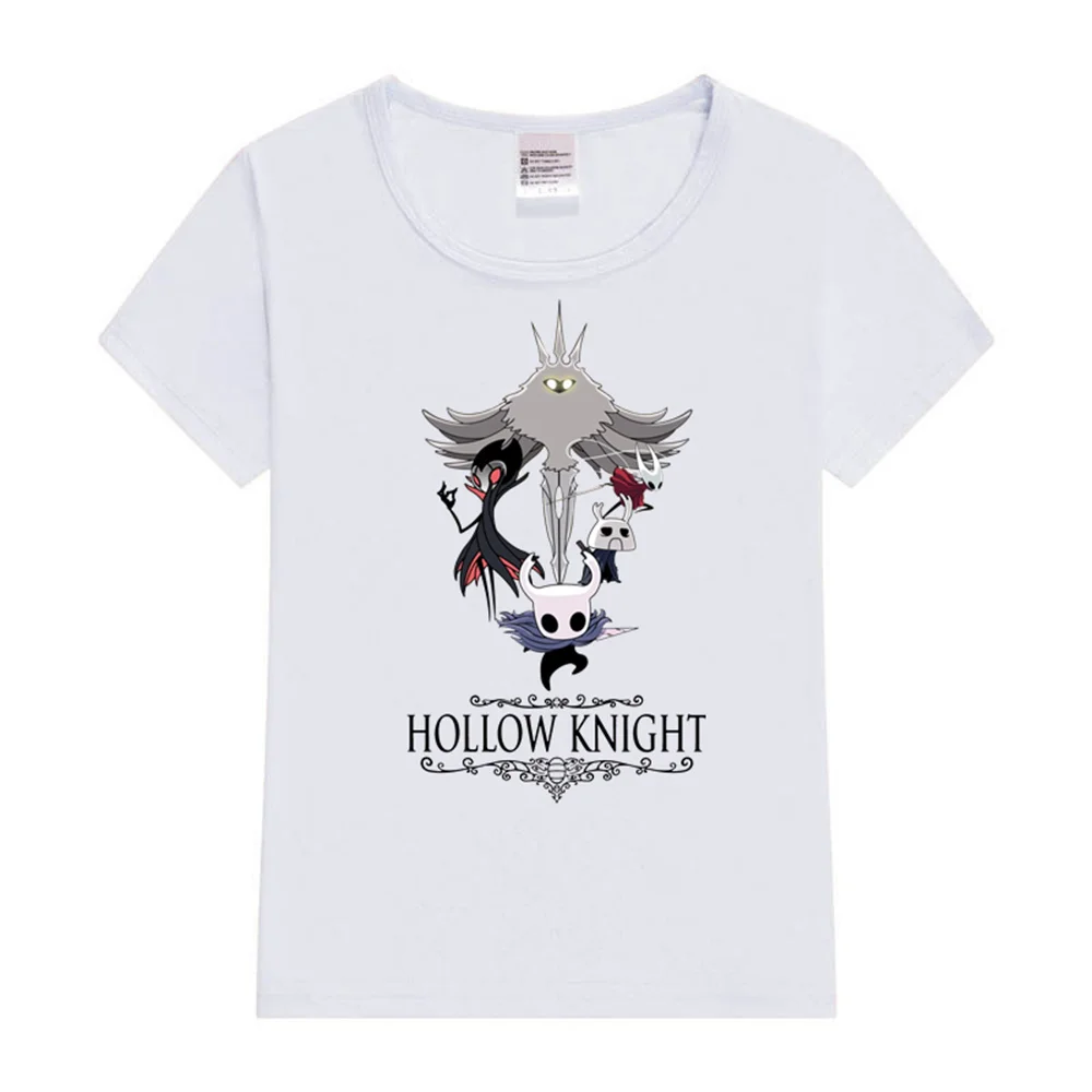 

Hollow knight Kids T-Shirt Summer Street Wear Casual Fashion Boys Girls T-shirt Outdoor Crew-neck Comfortable Short Sleeve Top