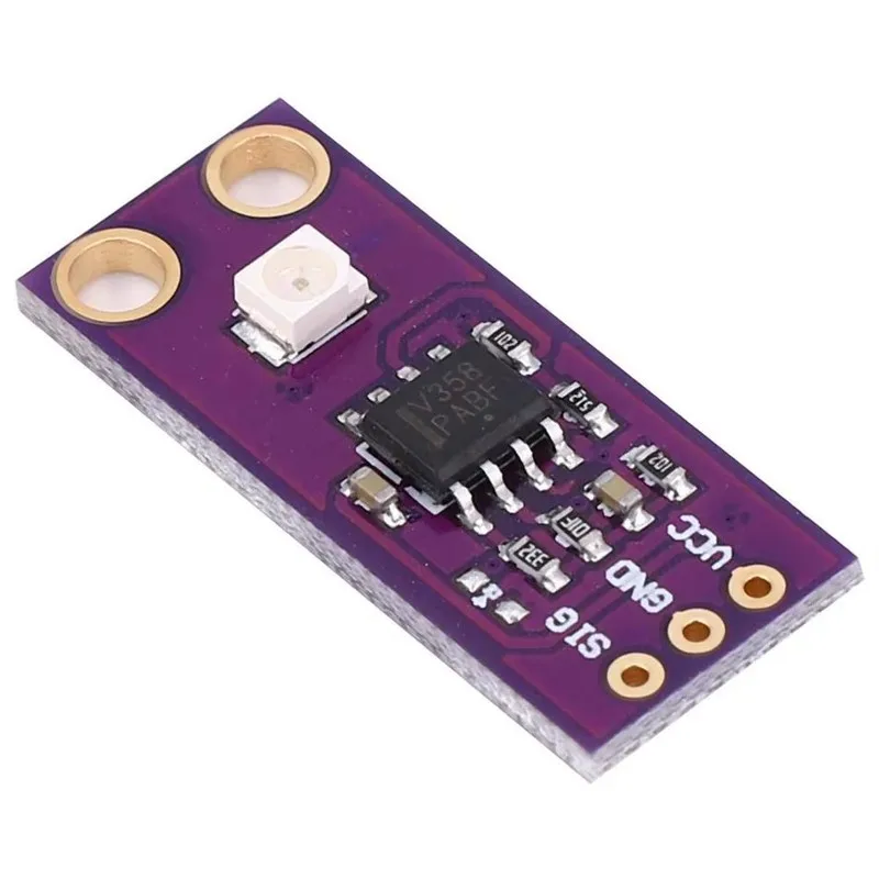 CJMCU‑GUVA‑S12SD UV Sensor Module – High Sensitivity 240‑370nm, 130° Wide Angle, 2.5‑5V, Low Power