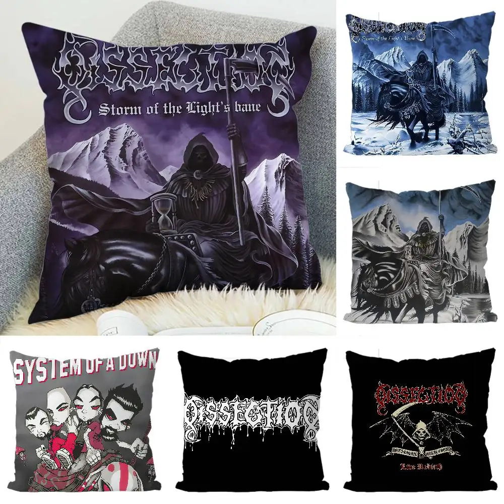 Наволочка D-Dissection, роскошная двусторонняя наволочка для автомобильных подушек 40x40, чехол для подушек для дома и украшения, наволочка для дивана 50x50